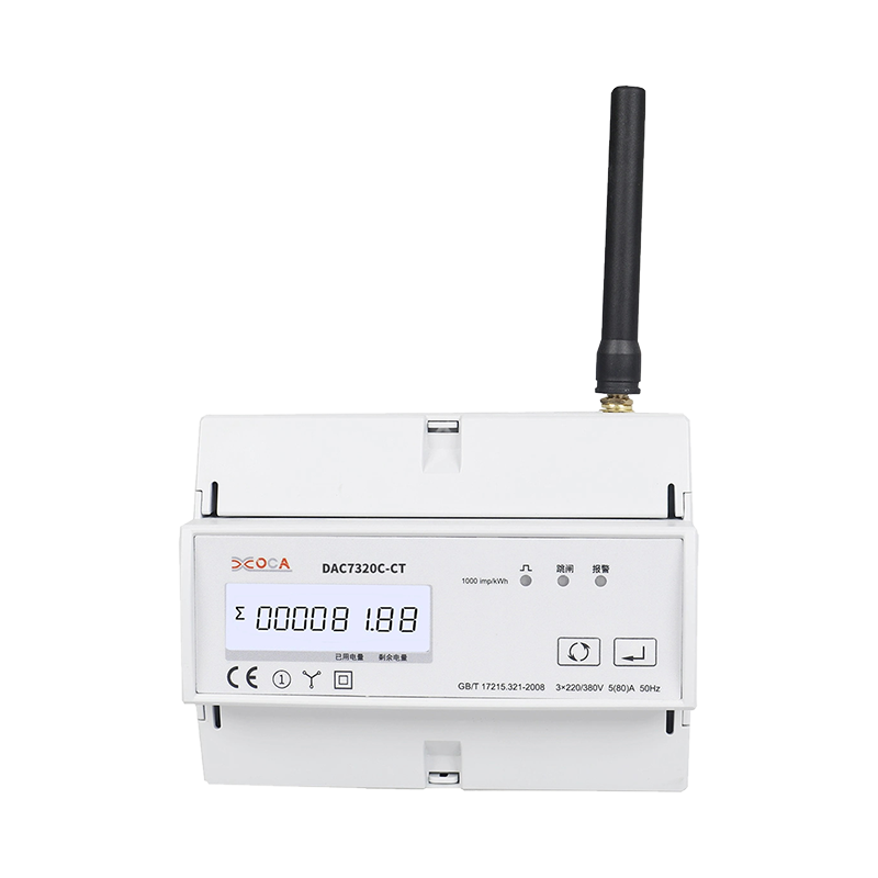 Dac7321c-CT DIN-рейка AC WiFi с трансформатором Электронный счетчик энергии Tuya