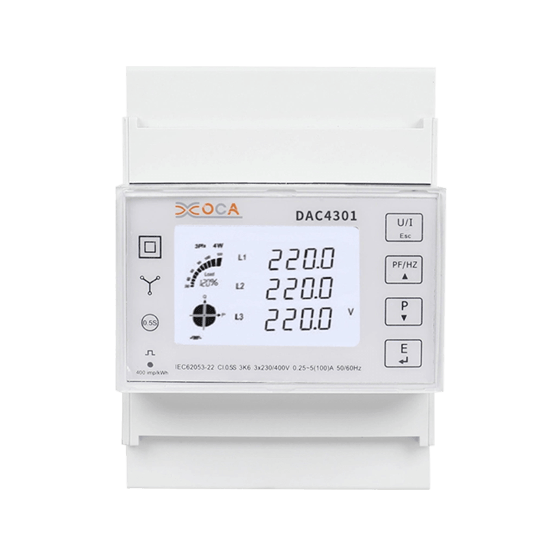 Dac4301 Счетчик электроэнергии Modbus с предоплатой на DIN-рейку