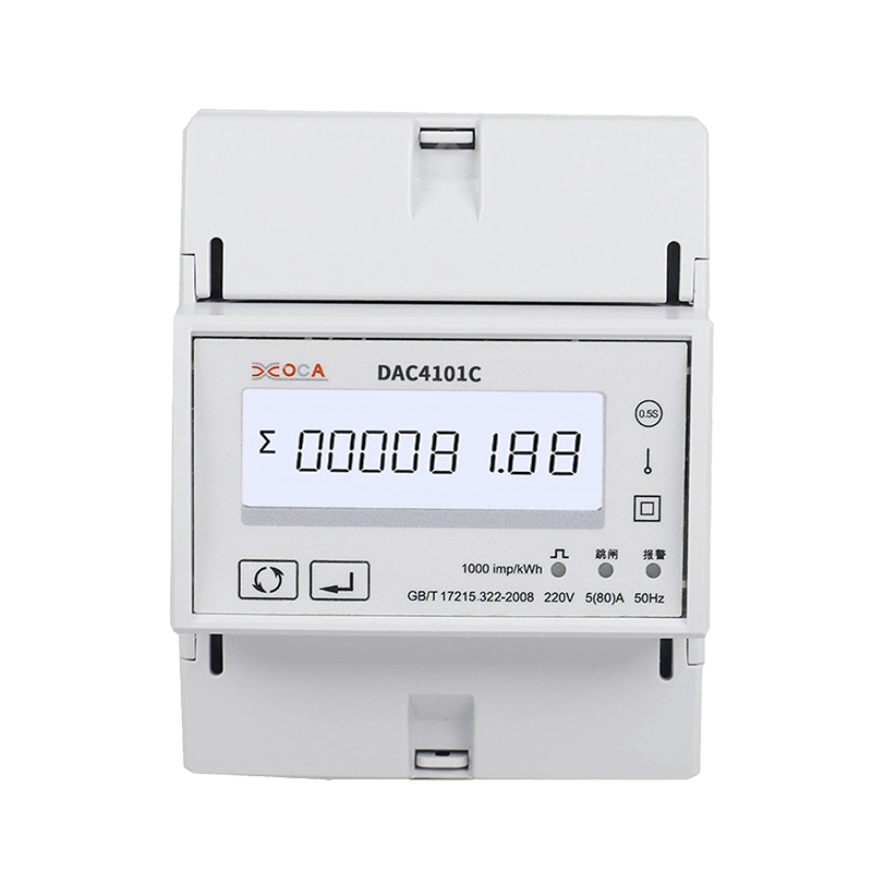 Dac4101c Однофазный электрический счетчик энергии Lora с предоплатой на DIN-рейку