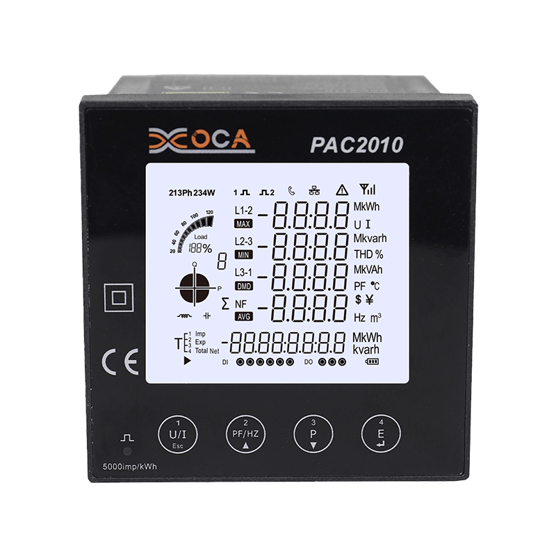 PAC5010 Интеллектуальный мультиметр Modbus LCD Panel Power Meter